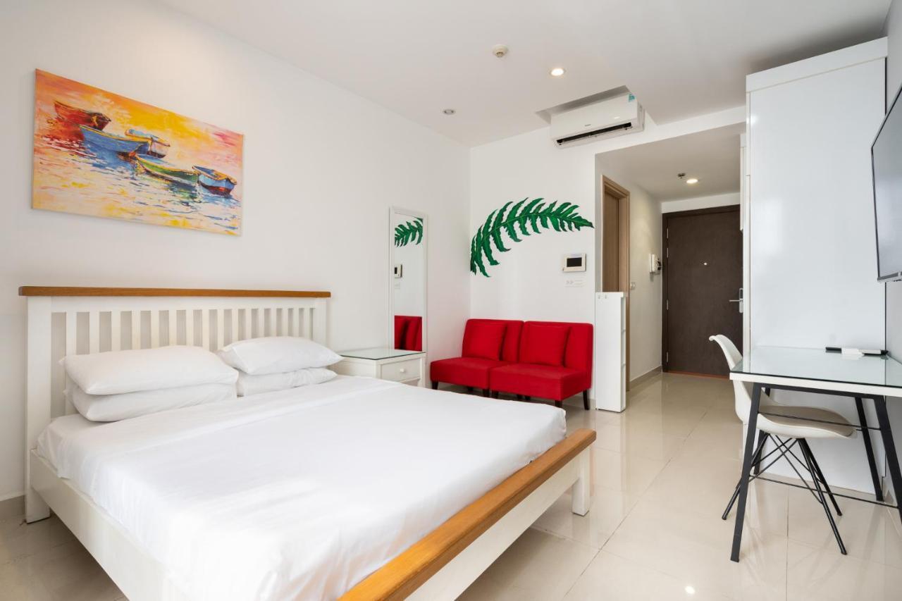 הו צ'י מין סיטי River Inn Apartment With Pool & Gym מראה חיצוני תמונה