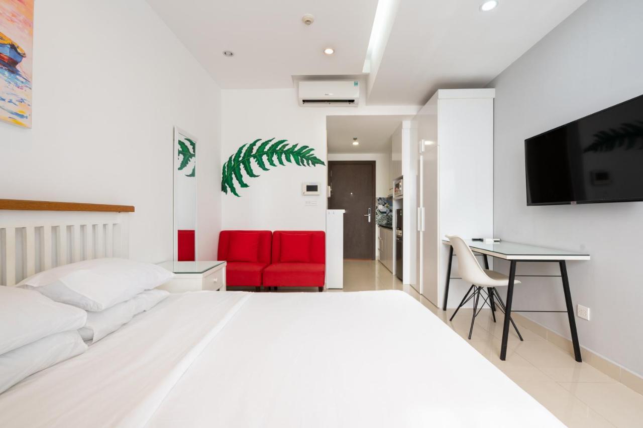 הו צ'י מין סיטי River Inn Apartment With Pool & Gym מראה חיצוני תמונה