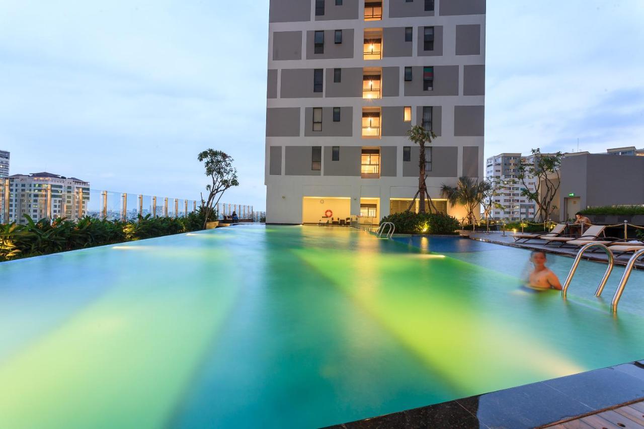 הו צ'י מין סיטי River Inn Apartment With Pool & Gym מראה חיצוני תמונה
