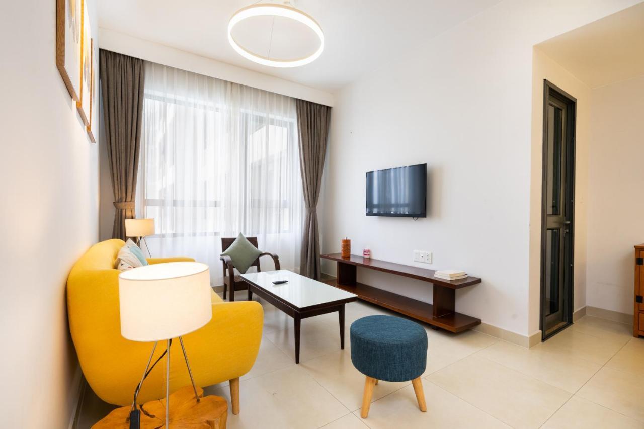 הו צ'י מין סיטי River Inn Apartment With Pool & Gym מראה חיצוני תמונה