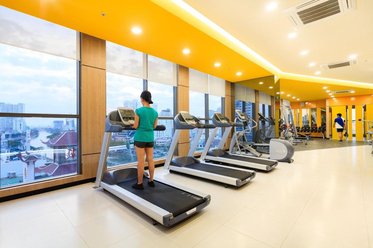 הו צ'י מין סיטי River Inn Apartment With Pool & Gym מראה חיצוני תמונה