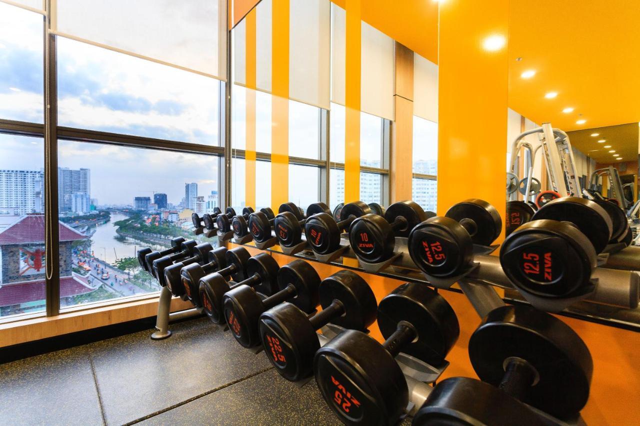 הו צ'י מין סיטי River Inn Apartment With Pool & Gym מראה חיצוני תמונה