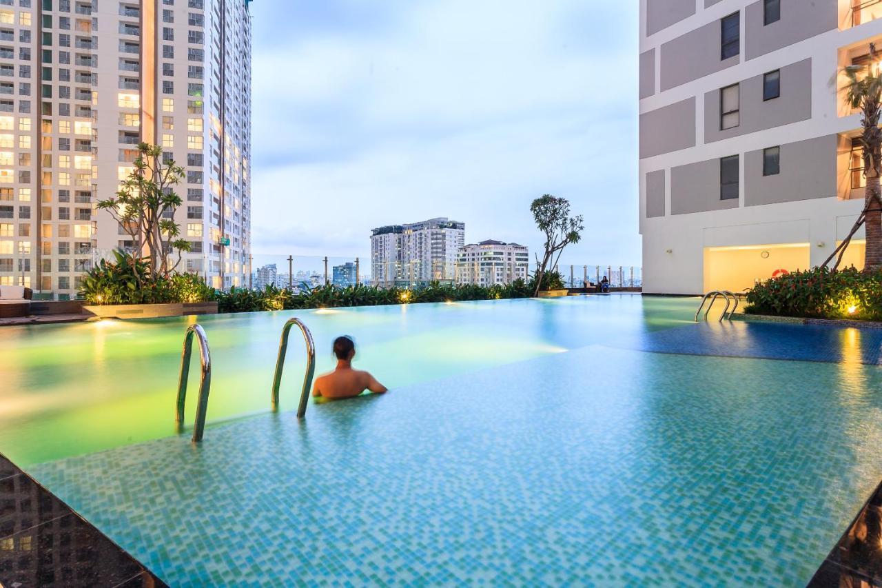 הו צ'י מין סיטי River Inn Apartment With Pool & Gym מראה חיצוני תמונה