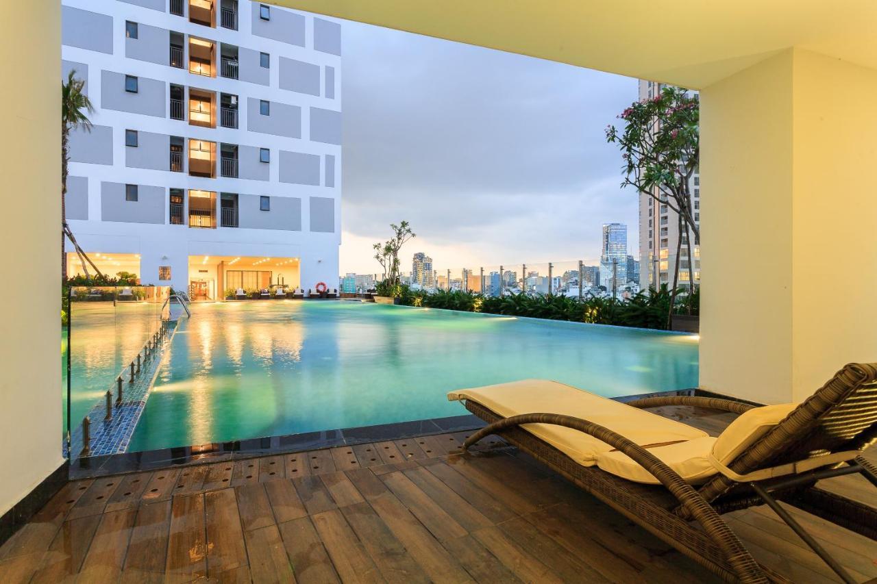 הו צ'י מין סיטי River Inn Apartment With Pool & Gym מראה חיצוני תמונה